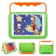 thumbnail image 1 of Allytech iPad 9.7 2018/2017 Case, iPad Air 1 2 Case, Kids Friendly Kickstand Shockproof Heavy Duty Protection Lightweight Silicone Rubber Case Cover for Apple iPad Pro 9.7" - Green, 1 of 1