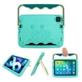 thumbnail image 1 of Allytech iPad 9.7 2018/2017 Case, iPad Air 1 2 Case, Kids Friendly Kickstand Shockproof Heavy Duty Protection Lightweight Silicone Rubber Case Cover for Apple iPad Pro 9.7" - Lightblue, 1 of 8