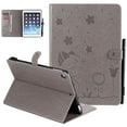 thumbnail image 1 of Allytech iPad 9.7 6th 5th Generation Case, iPad Air 1 2 Case, PU Leather Stand Feature Auto Sleep Wake Shockproof Folio Flip Cover for Apple iPad 9.7 2018/2017/ iPad Air 1/ Air2, Gray, 1 of 1