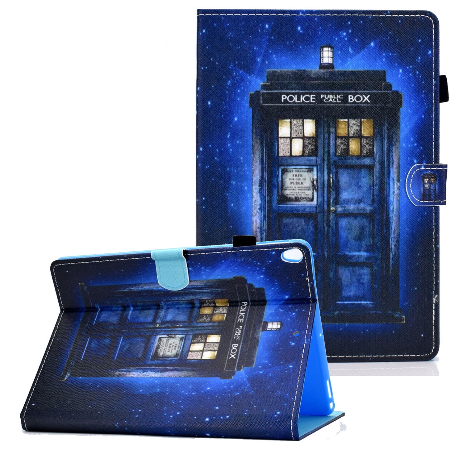 Allytech iPad Air 3 Case 10.5 Inch 2019 iPad Pro 10.5 Case 2017, Slim Folio Kickstand Shell with Pencil Holder Card Pocket Auto Sleep/Wake Cover for Apple iPad 10.5 inch Air 3/iPad Pro 10.5,Station