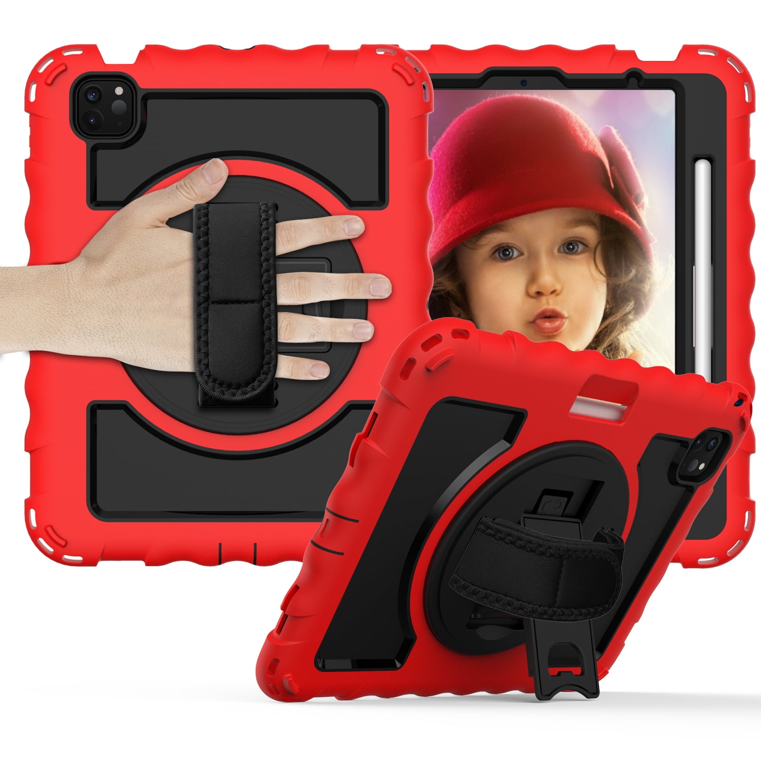 Allytech iPad Air 5 4 10.9 Case 2022/2020, Heavy Duty Shockproof Kids ...
