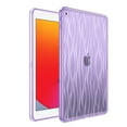 thumbnail image 1 of Allytech iPad Case 9th 8th 7th Generation 10.2", Ultra Slim Lightweight Clear Transparent Anti-Yellow Drop Protective Shockproof Back Cover Shell Case for Apple iPad 10.2" 2021/2020/2019 -Light Purple, 1 of 7