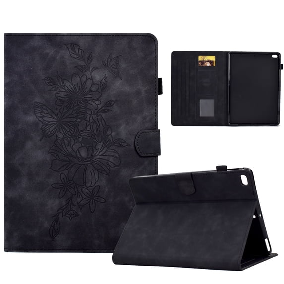 Allytech for iPad Mini 5 2019 Case for iPad Mini 4/3/2/1 Case for iPad Mini 7.9 inch, Flip Stand PU Leather Protective Auto Sleep Wake Card Slots Pen Holder Wallet Case for iPad Mini, Black