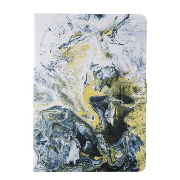 Allytech iPad Mini 5 Case 2019, iPad Mini 4 3 2 1 Case, Slim Shockproof Folio Flip Multi Angle Stand Smart Cover Auto Sleep Wake Case for Apple iPad mini 5/ mini 4/ mini 3/ mini 2/ mini 1,Gold Marble