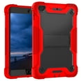 thumbnail image 1 of Allytech iPad Mini 5 Case (2019), iPad Mini 4 Case, Rugged Protective Drop Proof Kids Friendly Shockproof Build In Kickstand Impact Resistant Back Cover Case for Apple iPad mini 5 /mini 4, Red/Black, 1 of 9