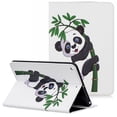 thumbnail image 1 of Allytech iPad Mini 5 Case 2019, iPad Mini 5st Generation Case, Ultra Slim PU Leather Cute Pattern Folio Stand Lightweight Anti-Scratch Soft Rubber Back Cover Case for Apple iPad Mini 5, Panda, 1 of 7