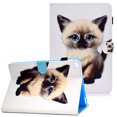 thumbnail image 1 of Allytech iPad Mini 5 Case with Pencil Holder 2019/iPad Mini 4 Cover/iPad Mini 3 2 1 Case, Stand Slim Shell Card Holder Smart Auto Sleep/Wake Shockproof Sleeve for Apple iPad Mini 7.9",Cat, 1 of 1