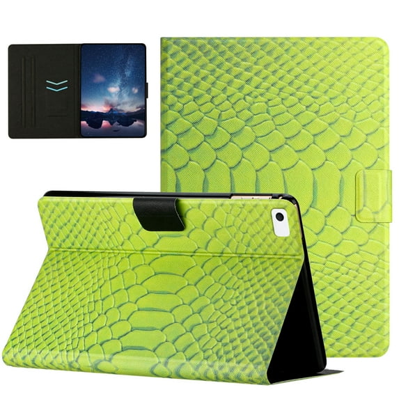 Allytech for iPad Mini 5th Gen 2019 Case, iPad Mini 4 Case 2015, Premium PU Leather Multi-Angle Viewing Folio Stand Auto Sleep Wake up Card Slots Case for iPad Mini 5/ Mini 4 (7.9 inch), Green
