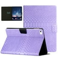 thumbnail image 1 of Allytech for iPad Mini 5th Gen 2019 Case, iPad Mini 4 Case 2015, Premium PU Leather Multi-Angle Viewing Folio Stand Auto Sleep Wake up Card Slots Case for iPad Mini 5/ Mini 4 (7.9 inch), Purple, 1 of 7