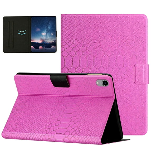 Allytech for iPad Mini 6 Case, iPad Mini 8.3" Case 2021, Premium PU Leather Multi-Angle Viewing Folio Stand Auto Sleep Wake up Card Slots Case for iPad Mini 6th Gen 2021, Rose