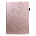 thumbnail image 1 of Allytech for iPad Mini 7 (A17 Pro) 2024/ Mini 6 8.3" Case, Premium PU Leather Flower Embossed Cards Slots Shockproof Protective Kickstand Wallet Case for iPad Mini 7th/6th Generation 8.3", Rosegold, 1 of 8
