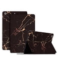 thumbnail image 1 of Allytech iPad Mini Case for iPad Mini 3/Mini 2/Mini 1(7.9 inch), Slim Stand Protective Folio Adjustable Angles PU Leather Auto Sleep Wake Case for iPad Mini 1st Gen/2nd Gen/3rd Gen, Black Marble, 1 of 5