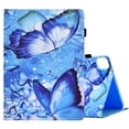 thumbnail image 1 of Allytech iPad Pro 11 Case 2021/2020/2018, Slim Fit Flip Multi Angle Stand Smart Cover Auto Sleep Wake Shockproof Protection Anti-scratch Case for Apple iPad Pro 11 1st 2nd 3rd Gen - Butterfly, 1 of 7