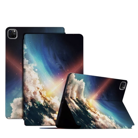 Allytech iPad Pro 11" Case 2021/2020/2019, Slim Fit PU Leather Flip Folio Multi Angle Kickstand Shockproof Auto Sleep Wake Case Cover for Apple iPad Pro 11 1st 2nd 3rd Generation