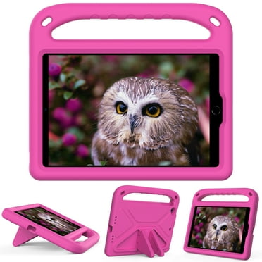 Allytech iPad Pro 11 Case, iPad Air 4 Case 10.9", Rubber EVA Kids Friendly Heavy Duty Shockproof Drop Protection Anti-scratch Case Cover for Apple iPad Pro 11 3rd/2nd/1st Gen, 2021/2020/2018, Rose