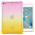 thumbnail image 1 of Allytech iPad Pro 11 Inch Case Clear, Silicone Bumper Defender Shockproof Lightweight Slim Fit Shock-Absorbing Scratch Resistant TPU Back Cover for Apple iPad Pro 11" 2018, Pink/Yellow, 1 of 5