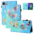 thumbnail image 1 of Allytech iPad Pro 11-inch Case 2020, iPad Pro 11 Case 2018, Slim Fit Smart Cover Auto Sleep Wake Folio Flip Kickstand Shockproof Protection Case Cover for Apple iPad Pro 11-inch, Butterfly, 1 of 6