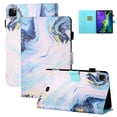 thumbnail image 1 of Allytech iPad Pro 11-inch Case 2020, iPad Pro 11 Case 2018, Slim Fit Smart Cover Auto Sleep Wake Folio Flip Kickstand Shockproof Protection Case Cover for Apple iPad Pro 11-inch, Marble, 1 of 6