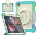 thumbnail image 1 of Allytech iPad Pro 12.9" 2021/2020/2018 Case With Screen Protector (Not for Prior Model), Rugged Hybrid Kickstand Full Body Protection Drop Proof Case Cover for Apple iPad Pro 12.9" 5th 4th 3rd Gen, 1 of 6