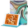 thumbnail image 1 of Allytech iPad mini 5 Case 2019, iPad Mini 4 Case, iPad Mini 1 2 3 Case,PU Leather Smart Cover Auto Sleep Wake Multi Anlge Viewing Stand Folio Flip TPU Cover for Apple Mini iPad 7.9,Colorful Marble, 1 of 7