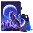 thumbnail image 1 of Allytech iPad mini 5 Case, iPad mini 1 2 3 4 Case, Slim Fit Flip Multi Angle Stand Smart Cover Auto Sleep Wake Shockproof Protection Anti-scratch Case for Apple iPad mini 1 2 3 4 5 - Wolf, 1 of 7