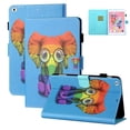 thumbnail image 1 of Allytech iPad mini 5 Case, iPad mini 4 Cover, iPad mini 1 2 3 Case, Slim Fit PU Leather Kickstand Folio Flip Auto Sleep Wake Shockproof TPU Back Cover for Apple iPad mini 1 2 3 4 5, Colorful Elephant, 1 of 7
