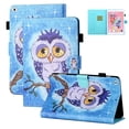 thumbnail image 1 of Allytech iPad mini 5 Case, iPad mini 4 Cover, iPad mini 1 2 3 Case, Slim Fit PU Leather Kickstand Folio Flip Auto Sleep Wake Shockproof TPU Back Cover for Apple iPad mini 1 2 3 4 5, Cute Owl, 1 of 7