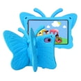 thumbnail image 1 of Allytech iPad mini 6 Case with PET Screen Protector, Cute Butterfly Kids Girls Cover Heavy Duty Shockrpoof Drop Protection Kickstand Case for Apple iPad mini 6th Gen 8.3" 2021- Blue, 1 of 7