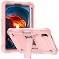 thumbnail image 1 of Allytech iPad mini 6 Case, iPad mini 6 Cover with Pencil Holder, Build-in Kickstand Heavy Duty Protection Shock-absorbing Anti-scratch Case Cover for Apple iPad mini 6th Gen 8.3-inch, Rosegold, 1 of 8