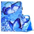 thumbnail image 1 of Allytech iPad mini 6 Case,mini iPad 6th Gen Case, Slim Fit Flip Multi Angle Stand Smart Cover Auto Sleep Wake Shockproof Protection Anti-scratch Case for Apple iPad mini 6 8.3-Inch - Butterfly, 1 of 7