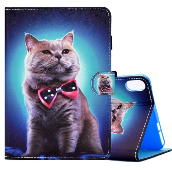 Allytech iPad mini 6 Case,mini iPad 6th Gen Case, Slim Fit Flip Multi Angle Stand Smart Cover Auto Sleep Wake Shockproof Protection Anti-scratch Case for Apple iPad mini 6 8.3-Inch - Cat