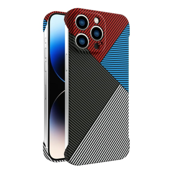 Allytech iPhone 11 Pro Max Case, iPhone 11 Pro Max Cover, Carbon Fiber Ultra Slim Fit Lightweight Shockproof Anti-Scratch Protective Phone Case for Apple iPhone 11 Pro Max - Silver