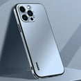 thumbnail image 1 of Allytech iPhone 11 Pro Max Case Cover, Ultra Slim Fit Lightweight Shockproof Anti-scratch Aluminum Metal Frame Case Camera Cover Bumper Case for Apple iPhone 11 Pro Max 6.7 Inch - Blue, 1 of 5