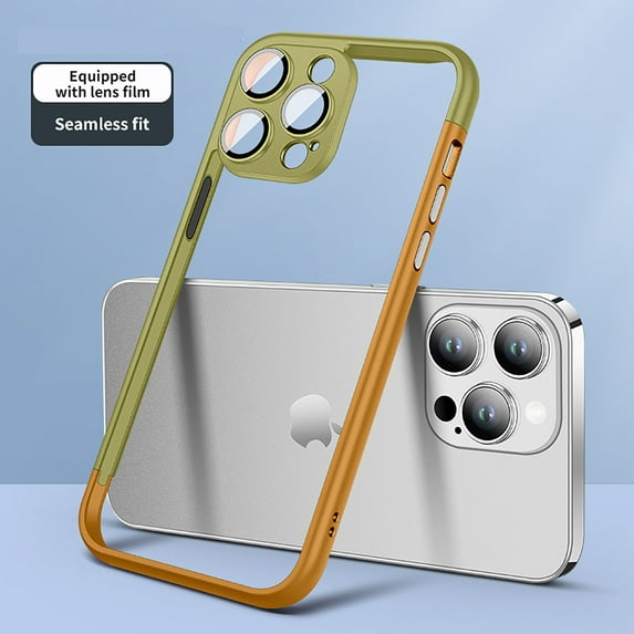 Allytech iPhone 12 Pro Frame Case, Camera Lens Protector Frame Protective Bumerp Slim Fit Lightweight Corner Shock Resistant Phone Case for Apple iPhone 12 Pro