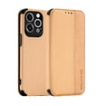 thumbnail image 1 of Allytech For iPhone 12 Pro Max 6.7 inch Card Slot Case,Luxury Magnetic PU Leather and Soft TPU Shockproof with Support Wireless Charging Cover.For iPhone 12 Pro Max,Khaki, 1 of 1