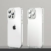 Allytech for iPhone 12 Pro Max 6.7 inch Clear Back Case,Stylish Camera Lens Protector Flexible Soft TPU and Frosted PC Anti-Yellowing Shockproof Slim Fit Phone Cover.For iPhone 12 Pro Max,Clear