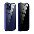thumbnail image 1 of Allytech iPhone 12 Pro Max Case Anti-peeping, Build-in Tempered Glass Screen Protector Privacy Magnetic Absorption Full Protection Cover Case for iPhone 12 Pro Max 6.7-inch, Royalblue, 1 of 10