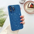 thumbnail image 1 of Allytech iPhone 12 Pro Max Mangetic Case Cover, [Compatible with Magsafe] Slim Fit Shell Fleck Design Stylish Shock Resistant Protective Phone Case for Apple iPhone 12 Pro Max - Navyblue, 1 of 7