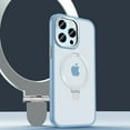 thumbnail image 1 of Allytech for iPhone 13 Case with Magnetic Invisible Stand, Military Drop Protection Compatible with MagSafe Shockproof Slim Thin Protective Case for iPhone 13 6.1" 2021, Blue, 1 of 3
