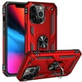 thumbnail image 1 of Allytech iPhone 13 Pro Case, iPhone 13 Pro Cover, Military Grade Protection Shockproof 360 Degree Kickstand Ring Stand Holder Magnetic Car Mount Case Cover for Apple iPhone 13 Pro, Red, 1 of 6
