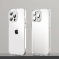 thumbnail image 1 of Allytech for iPhone 13 Pro Max 6.7 inch Clear Back Case,Stylish Camera Lens Protector Flexible Soft TPU and Frosted PC Anti-Yellowing Shockproof Slim Fit Phone Cover.For iPhone 13 Pro Max,Clear, 1 of 9