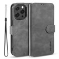 thumbnail image 1 of Allytech iPhone 13 Pro Max Wallet Case with Card Holder, Premium PU Leather Magnetic Closure Stand TPU Back Shockproof Shell Case with Detachable Hand Strap for iPhone 13 Pro Max 6.7-inch 2021, Gray, 1 of 4