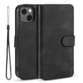 thumbnail image 1 of Allytech iPhone 13 Wallet Case with Card Holder, Premium PU Leather Magnetic Closure Stand TPU Back Shockproof Shell Case with Detachable Hand Strap for iPhone 13 6.1-inch 2021, Black, 1 of 4
