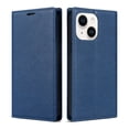 thumbnail image 1 of Allytech iPhone 13 mini Wallet Case, Premium PU Leather RFID Blocking Cards Holder Flip Cover Stand Shockproof Anti-Scratch Phone Case for Apple iPhone 13 mini - Blue, 1 of 6
