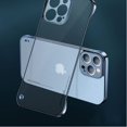 thumbnail image 1 of Allytech for iPhone 14 6.1 Inch Clear Case, Not Yellowing Shockproof Frosted Camera Protection Case Hard PC Phone Case with Protective Bumper Slim Fit for iPhone 14Blue, 1 of 6