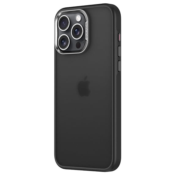 Allytech for iPhone 14 Case, Military Grade Shockproof MIL-Grade Drop Tested Translucent Matte Back Anti-Scratch Phone Case for Apple iPhone 14 - Black