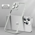 thumbnail image 1 of Allytech iPhone 14 Frame Case, Camera Lens Protector Frame Protective Bumerp Slim Fit Lightweight Corner Shock Resistant Phone Case for Apple iPhone 14 - White, 1 of 7