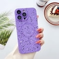 thumbnail image 1 of Allytech iPhone 14 Mangetic Case Cover, [Compatible with Magsafe] Slim Fit Shell Fleck Design Stylish Shock Resistant Protective Phone Case for Apple iPhone 14 - Purple, 1 of 7