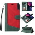 thumbnail image 1 of Allytech for iPhone 14 Plus Wallet Case with Card Slots Holder and Wrist Strap, PU Leather Kickstand Flip Folio TPU Bumper Shockproof Case for iPhone 14 Plus 6.7" 5G 2022, Green, 1 of 7
