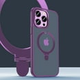 thumbnail image 1 of Allytech for iPhone 14 Pro Case with Magnetic Invisible Stand, Military Drop Protection Compatible with MagSafe Shockproof Slim Thin Protective Case for iPhone 14 Pro 6.1" 2022, Purple, 1 of 7